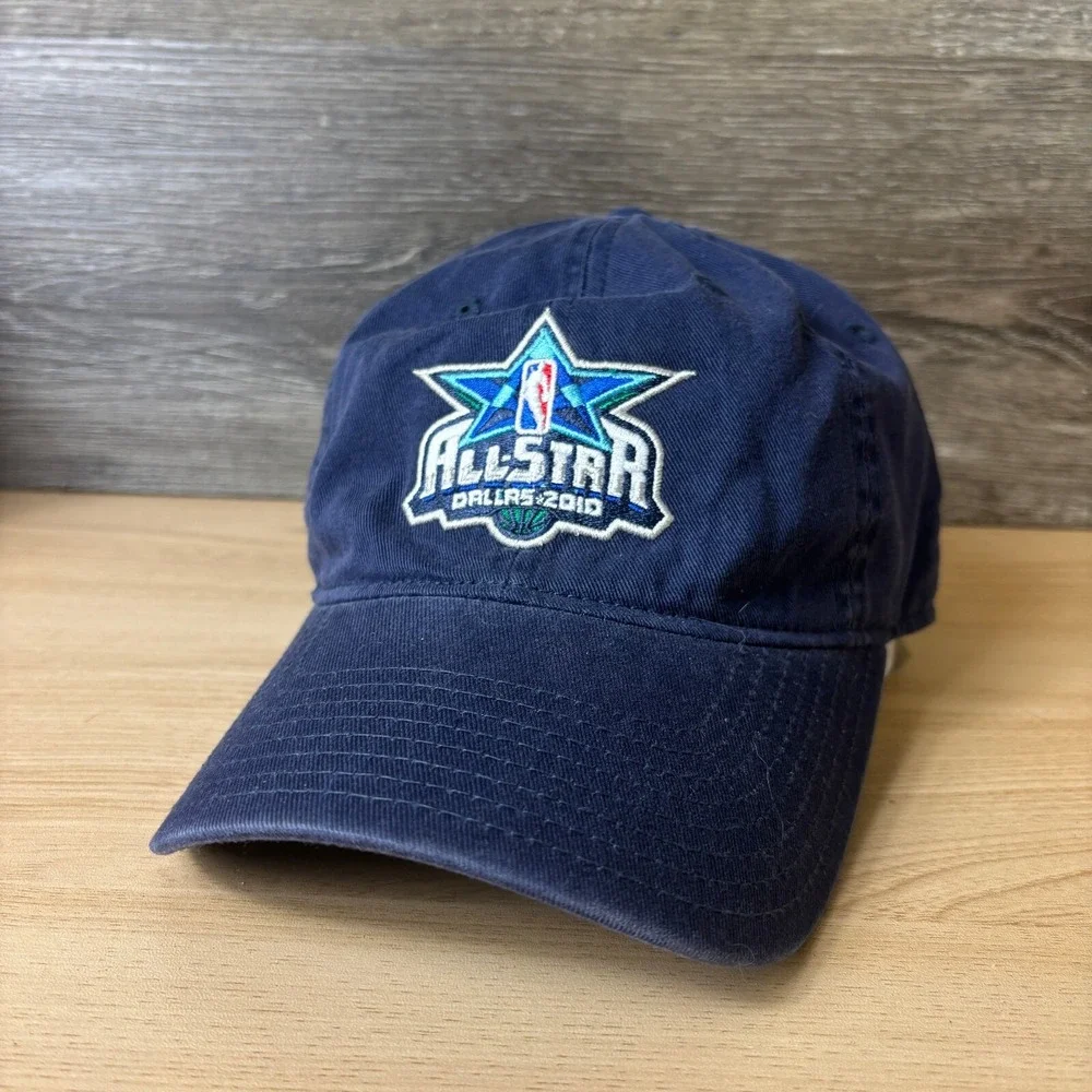 NBA All Star Weekend Hat Cap Strap Back Blue Dallas‎ 2010 Adidas